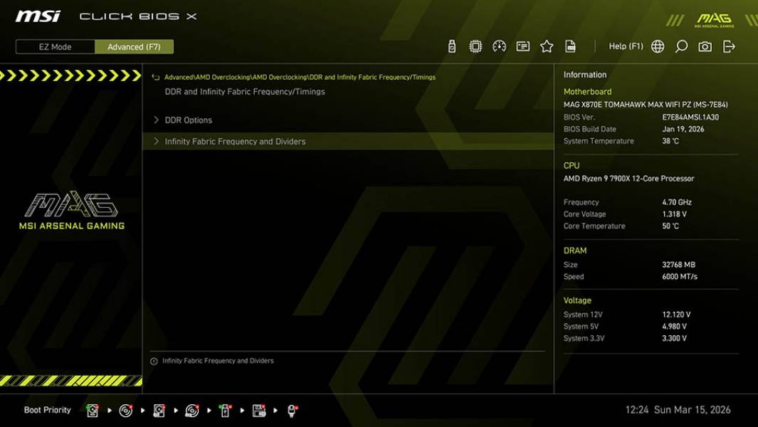 MSI MAG X870E TOMAHAWK MAX WIFI PZ-2